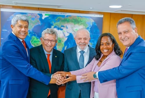 Presidente Lula e Prefeito de Camaçari discutem Projetos de Desenvolvimento e Segurança Pública