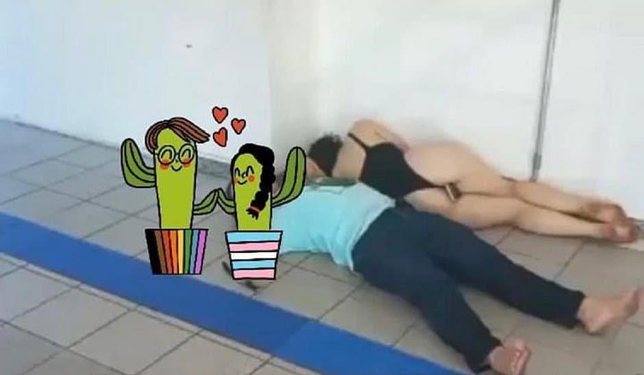 Casal bebe demais e acaba dormindo dentro de agência bancária em Teresina