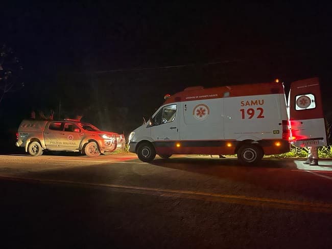 Ipiaú: Assalto na BR-330 termina com duas vitimas baleadas e assaltante ferido em acidente