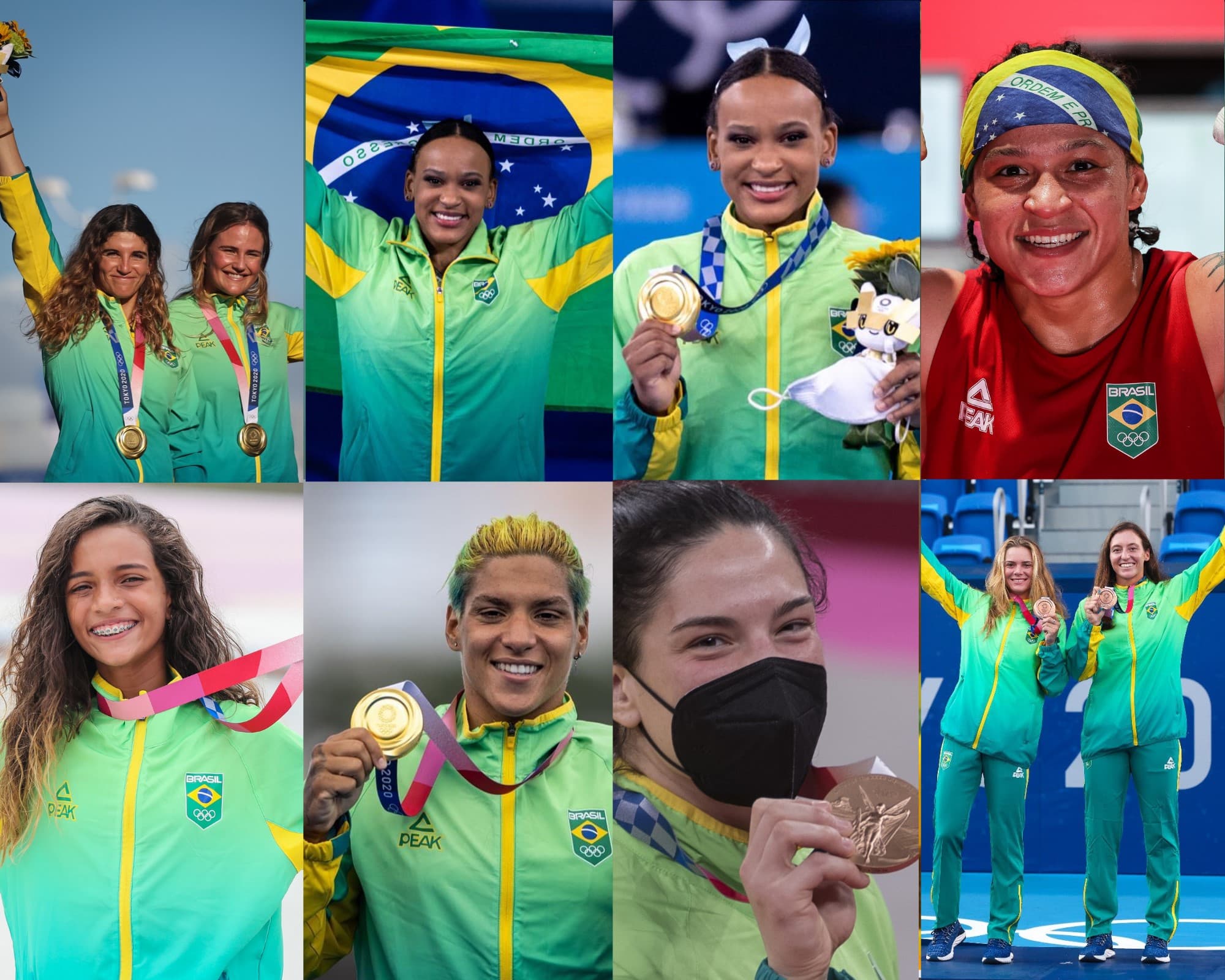 Com ouro de Ana Marcela, mulheres batem recorde em uma Olimpíada