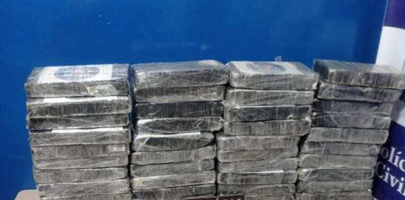 Ibotirama: Polícia apreende cocaína avaliada em 1,4 milhão em carro abandonado
