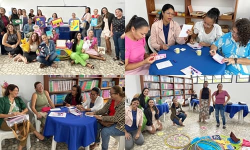 Ibirataia: Encontro Formativo do Programa LEEI fortalece práticas lúdicas na Educação Infantil no município