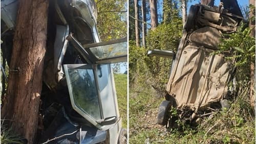 Acidente na BR-330 em Ipiaú deixa motorista ferido