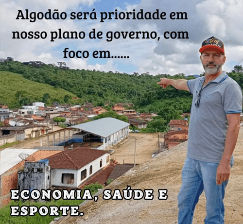 ''Distrito de Algodão terá prioridade em meu plano de governo'', diz Elisio do Coal, pré-candidato a prefeito de Ibirataia