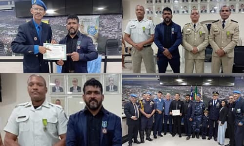 Ibirataia: Comandante Roozevelt Lino Silva Júnior Recebe Medalha de Honra ao Mérito