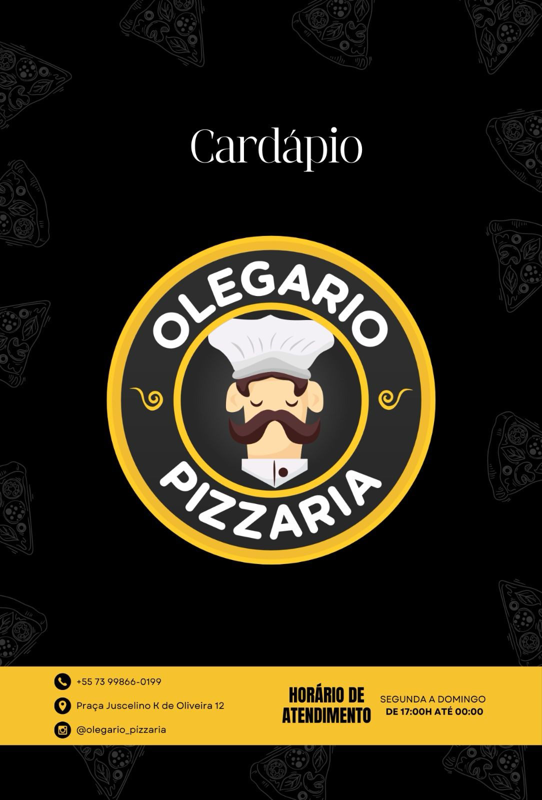 CLIQUE AQUI E VEJA O CARDÁPIO!