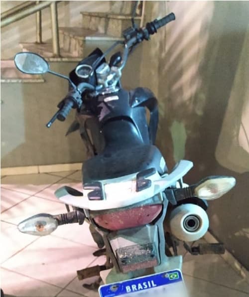 Motocicleta roubada na zona rural de Ibirapitanga é recupera horas depois em Uruçuca
