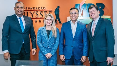 Ibirataia: Prefeito Sandro Futuca se reúne com presidente nacional do MDB em Brasília