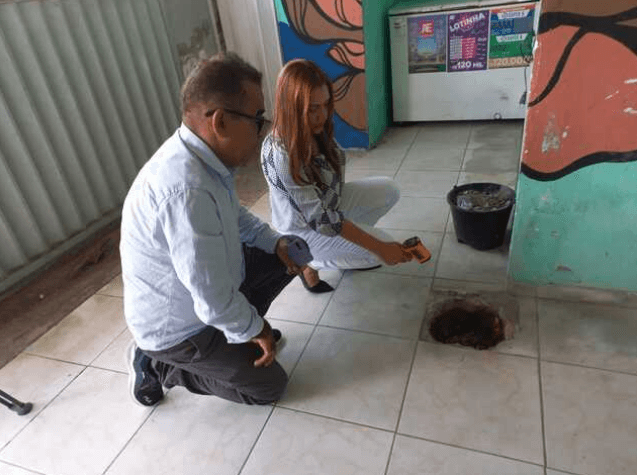 Chão de casa ferve e preocupa moradores na Bahia