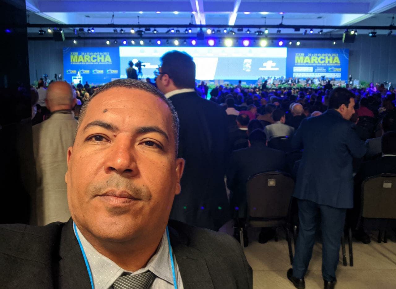 Vereador Marcos de Manoel participa da 23ª  Marcha dos  Municípios em Brasília