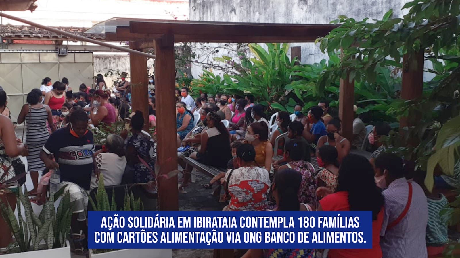 Ação Solidária em Ibirataia contempla 180 famílias com cartões alimentação via Ong Banco de Alimentos