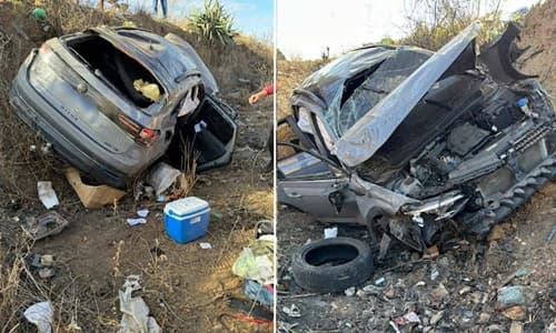 Dois policiais sofrem acidente grave na Bahia