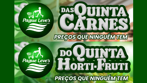 Ibirataia: Quinta-feira das Carnes e do Horti Fruti é no PAGUE LEVE'S   SUPERMERCADO; Confira