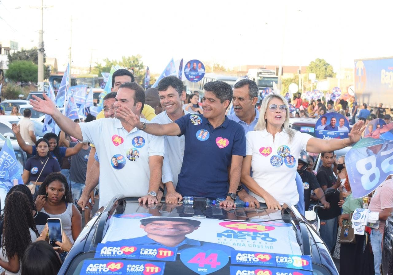 ACM Neto realiza grande carreata em Barreiras e destaca: “Hoje é um dia que entra para a minha história de vida”