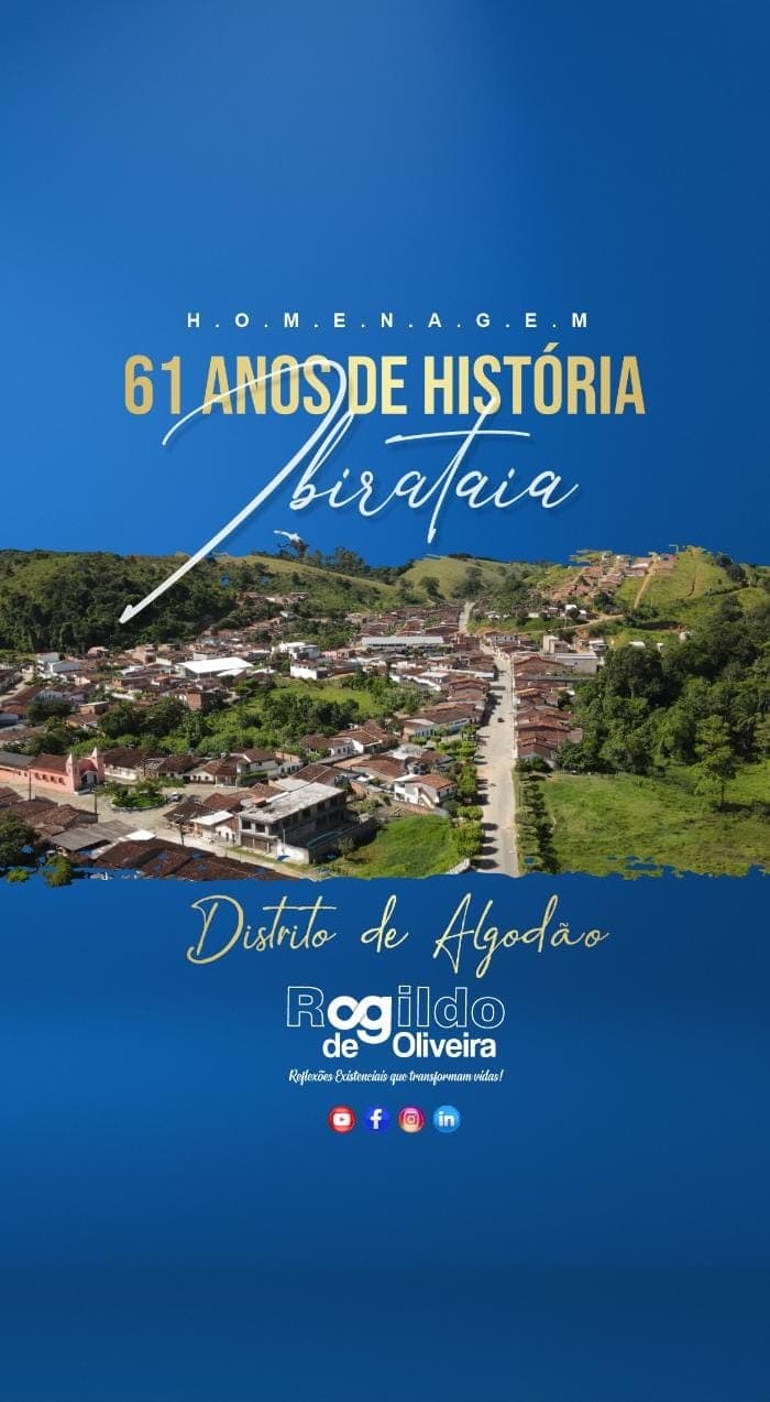 Homenagem aos 61 anos de Ibirataia