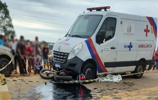 Homem morre em colisão com ambulância na BA-623