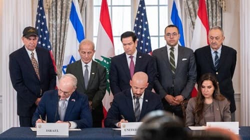 Israel, Líbano e EUA assinam acordo que abre caminho para processo de paz