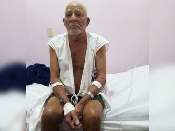 Internado no HGI, idoso de 85 anos aguarda desde novembro por regulação médica