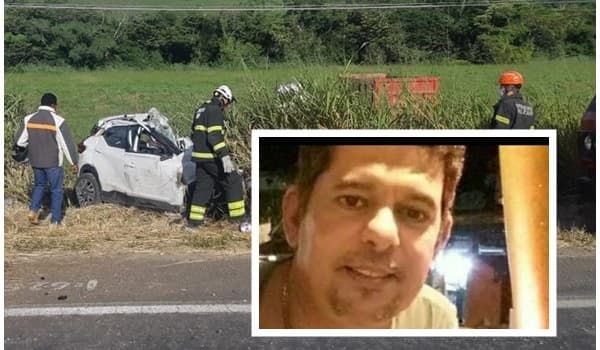 Médico morre após batida entre carro e caçamba na BR-330