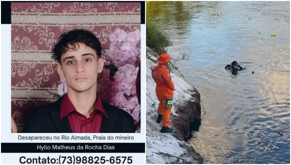 Jovem desaparece após se afogar em rio na zona norte de Ilhéus
