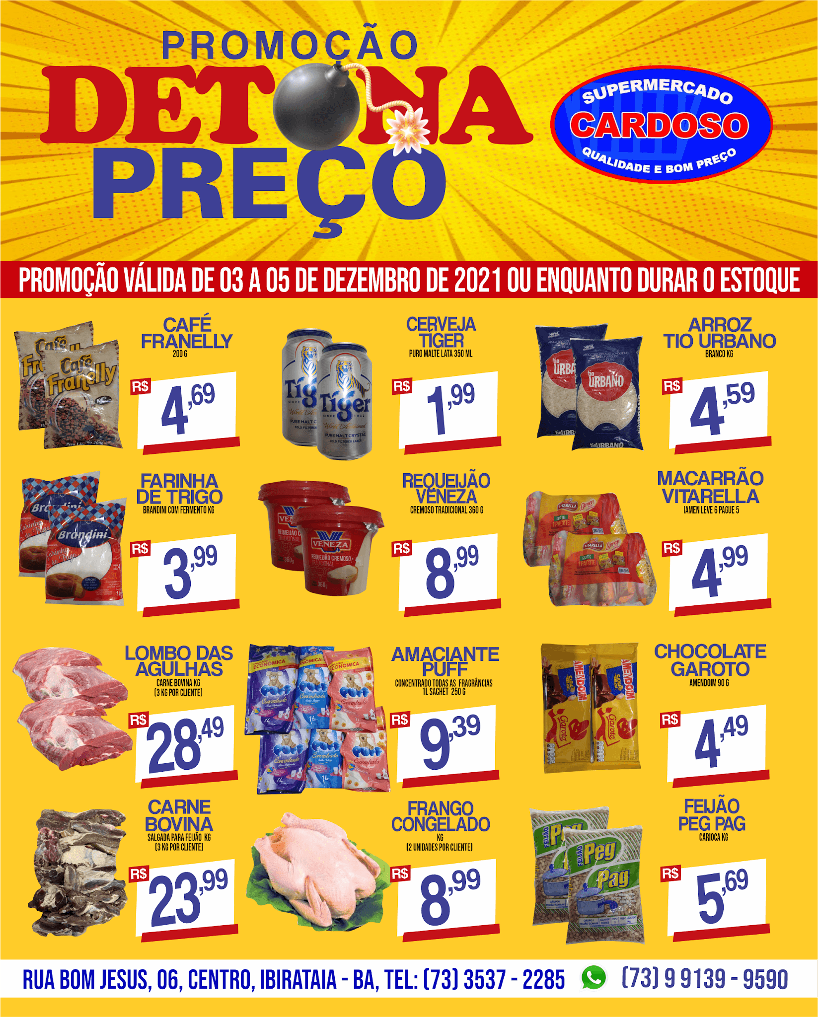DETONA PREÇO NO SUPERMERCADO CARDOSO