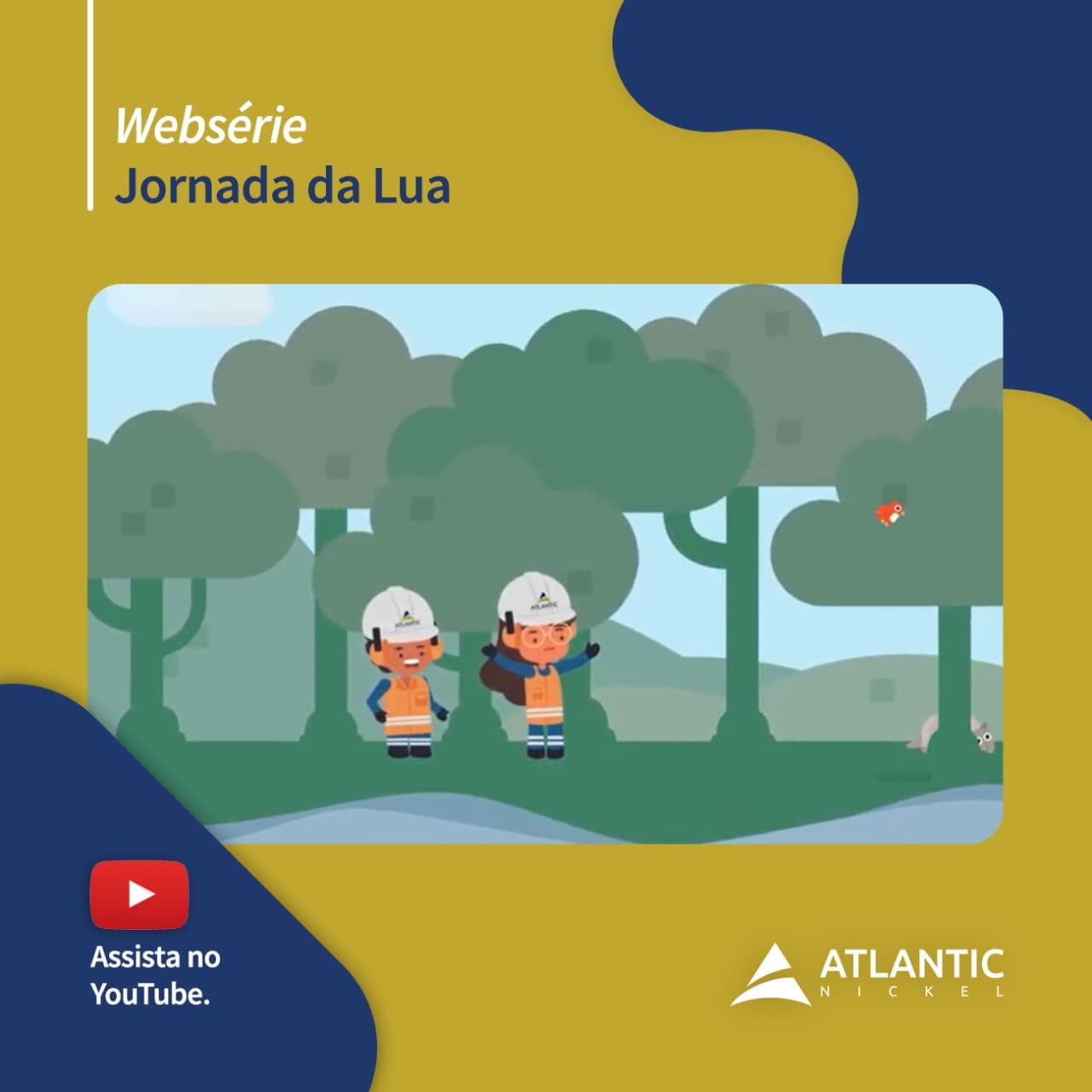 Atlantic Nickel lança websérie infantojuvenil para ensinar sobre mineração e desenvolvimento sustentável