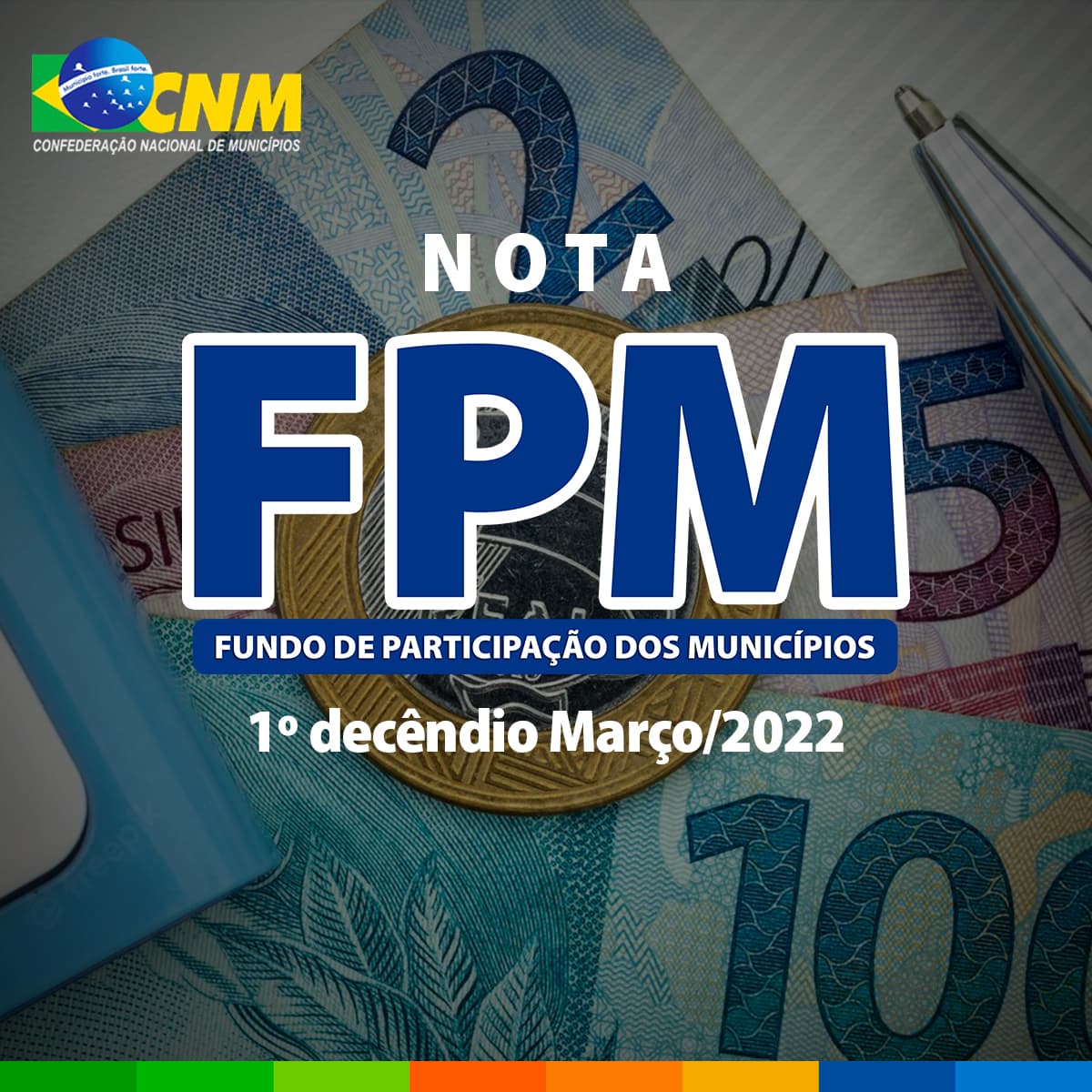 Mais de R$ 6 bilhões, primeiro FPM de março será transferido na quinta-feira (10)