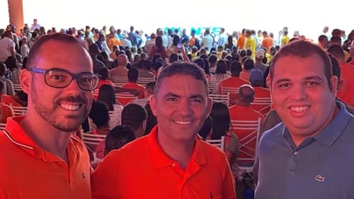 Ibirataia:  Tacinho de Dedé fortalece presença em Evento Nacional do Avante ao lado de Juca Muniz e Jaldo Júnior