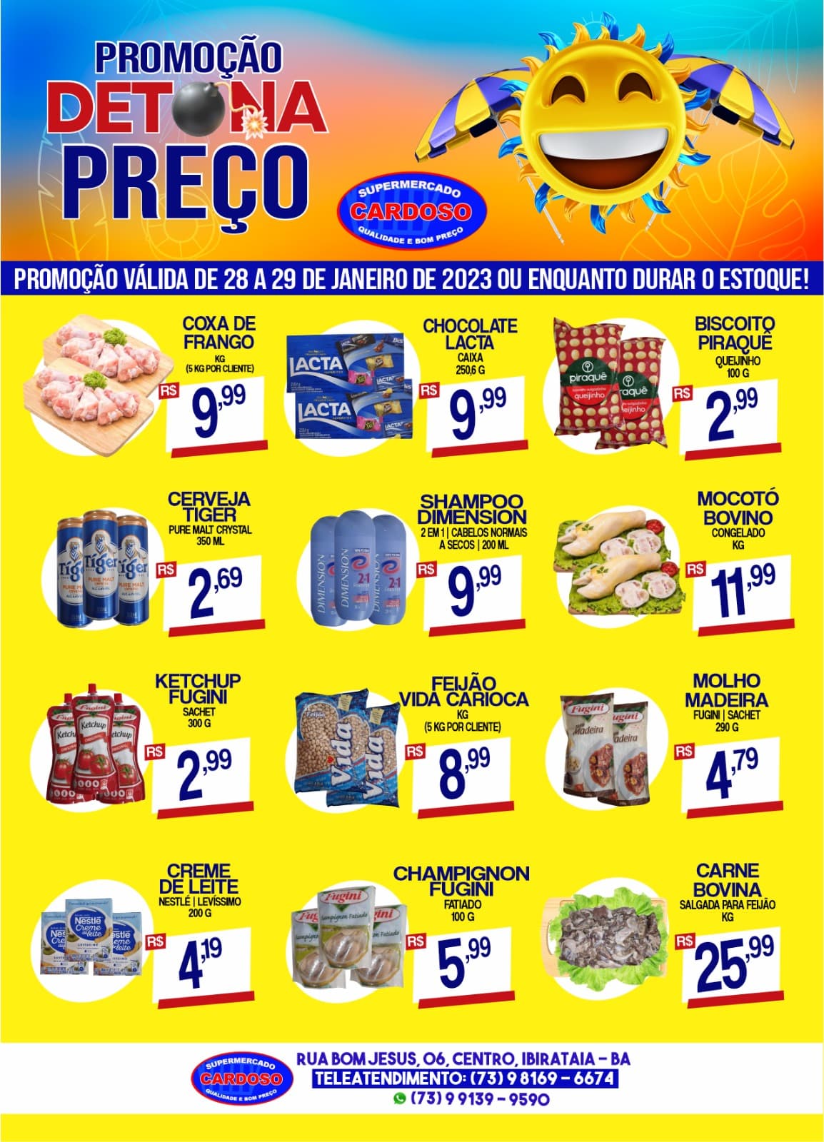 DETONA PREÇO NO SUPERMERCADO CARDOSO