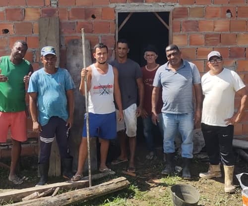 Mutirão "Trabalhando para o Povo" transforma mais uma casa na Zona Rural de Ibirataia