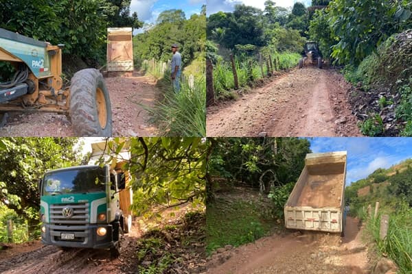 Ibirataia: Prefeitura realiza patrolamento e cascalhamento na Região dos Prazeres