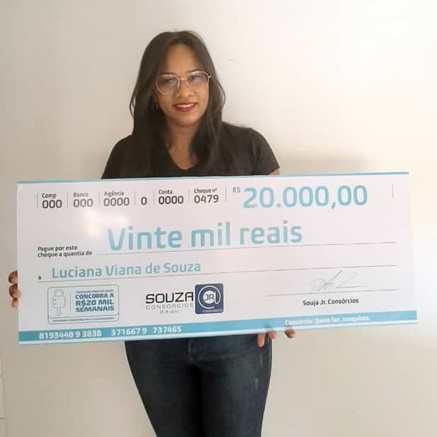 Mais um ganhador de 20 mil reais da semana do consorciados Disal | Faça seu consórcio!