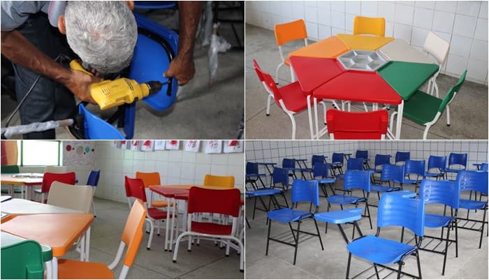 Ibirataia: Prefeitura realiza aquisição de carteiras para colégios e rede infantil da educação municipal