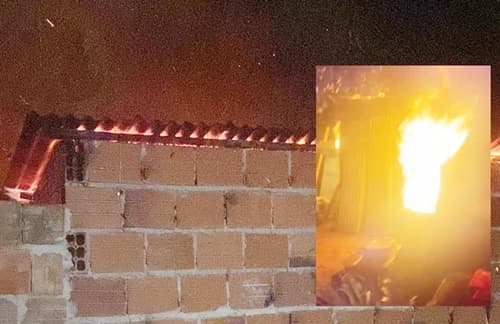 Idoso resgatado de incêndio em Caetité é socorrido com queimaduras