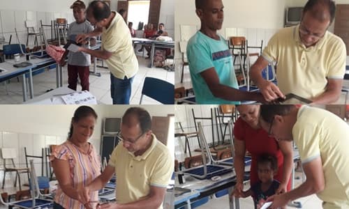 Ibirataia: O Posto de Identificação leva confecção de carteiras de identidade à Zona Rural com apoio da Prefeitura