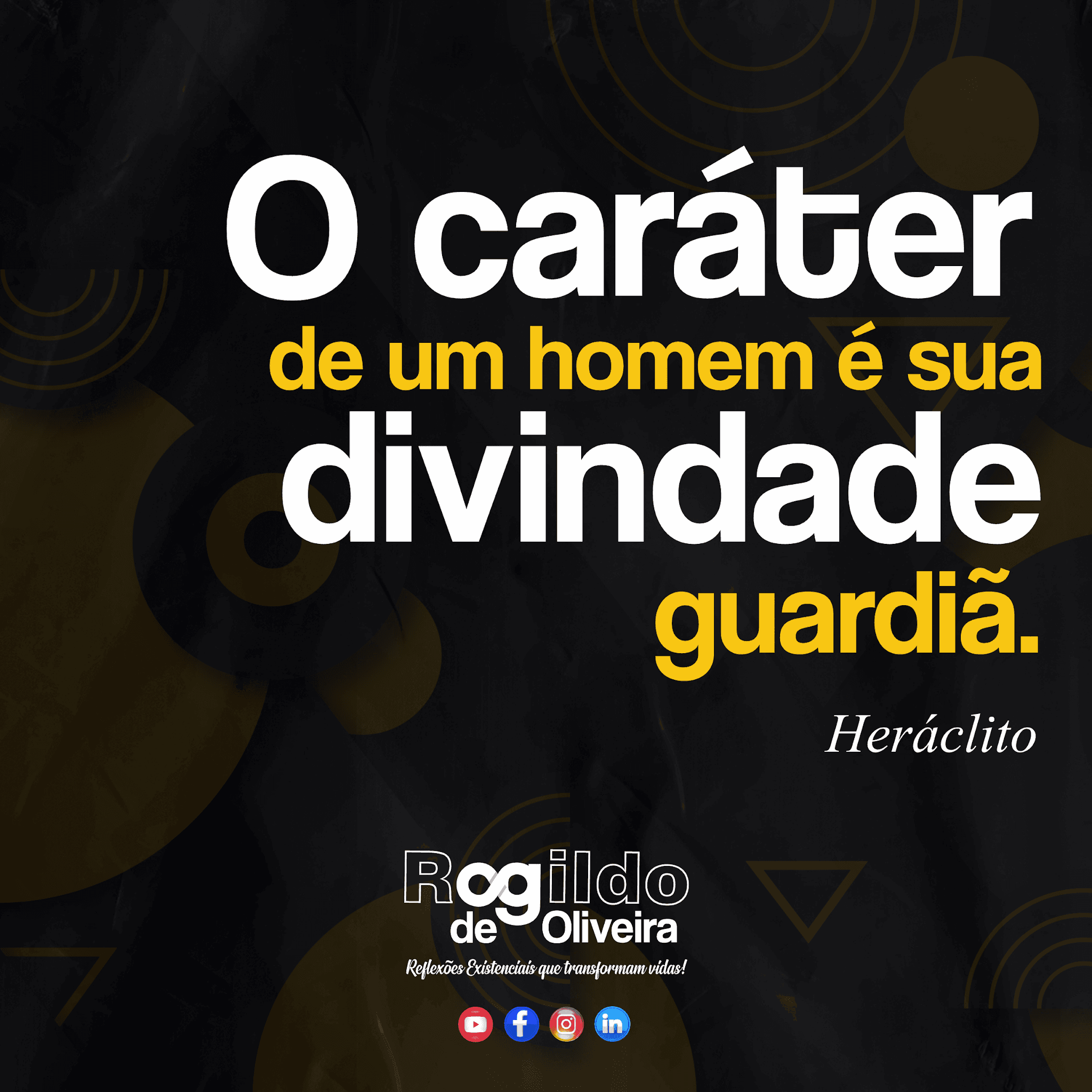 Reflexão do Dia | Rogildo de Oliveira