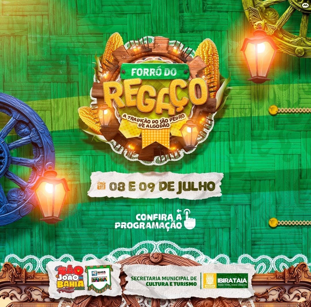 Ibirataia: Começa neste sábado, 08,  no Distrito de Algodão, o "Forró do Regaço"