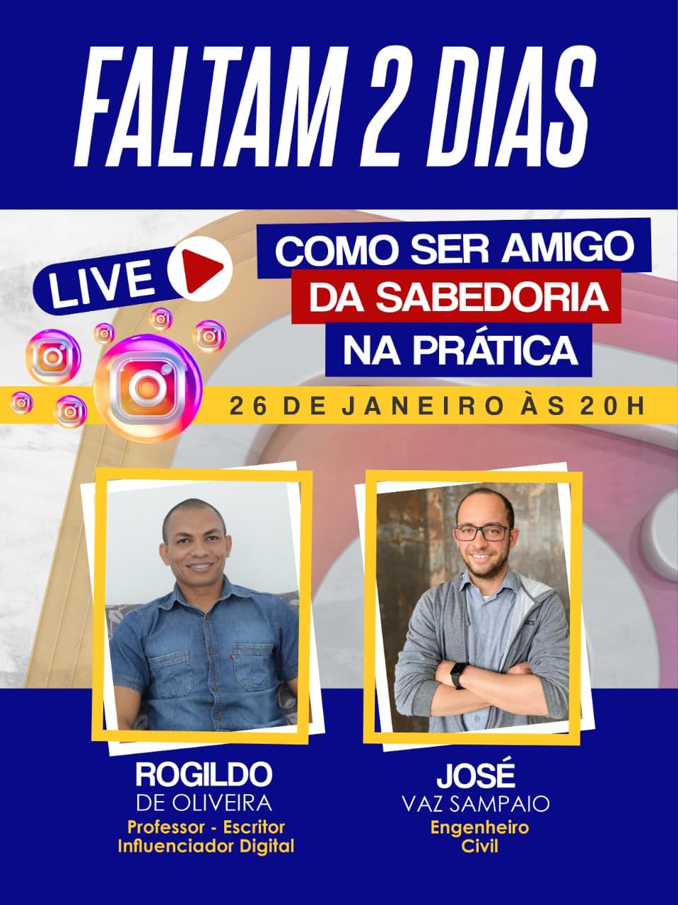 LIVE: COMO SER AMIGO DA SABEDORIA NA PRÁTICA DIA 26