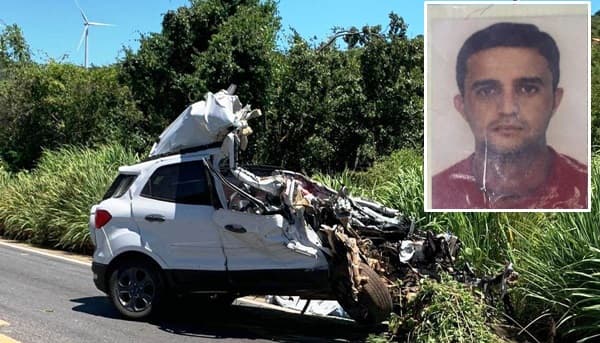 Carro capota e motorista morre na BR-030