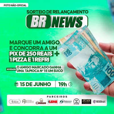 Site de notícias de Barra do Rocha vai sortear PIX de R$ 250 para leitores