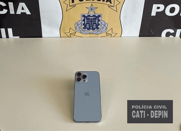 Iphone furtado no maranhão é recuperado pela polícia civil em Jequié
