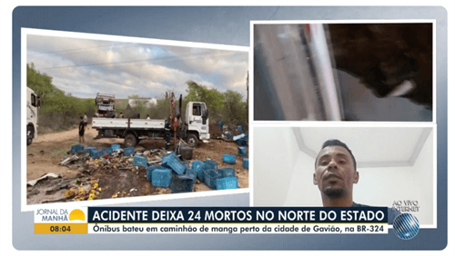 Brigadista que atuou em acidente entre ônibus e caminhão com 25 mortos na BA relata luta contra o tempo: 'situação de guerra'