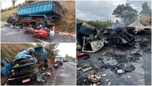 Tragédia Abala BR-116: Acidente Fatal deixa família e motorista de caminhão mortos