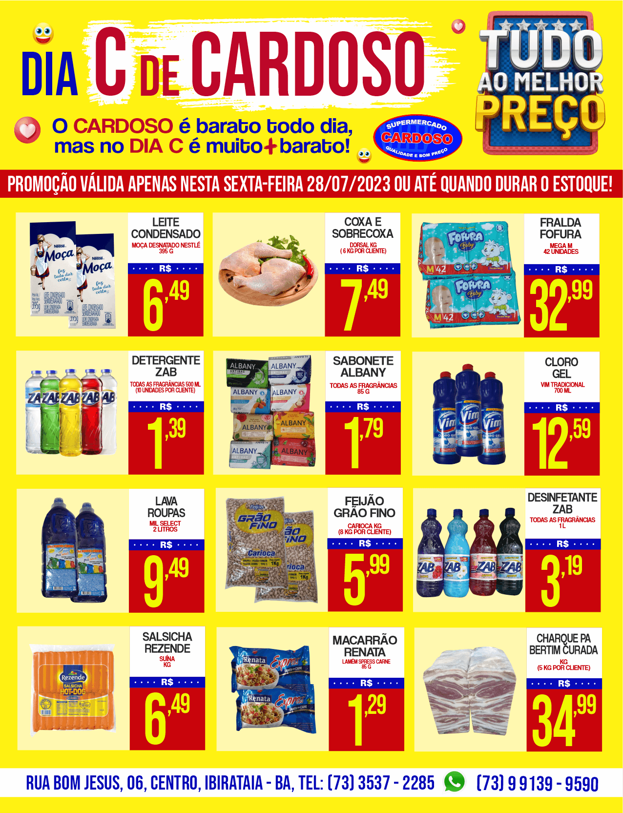 Promoção: Dia C de Cardoso | Supermercado Cardoso