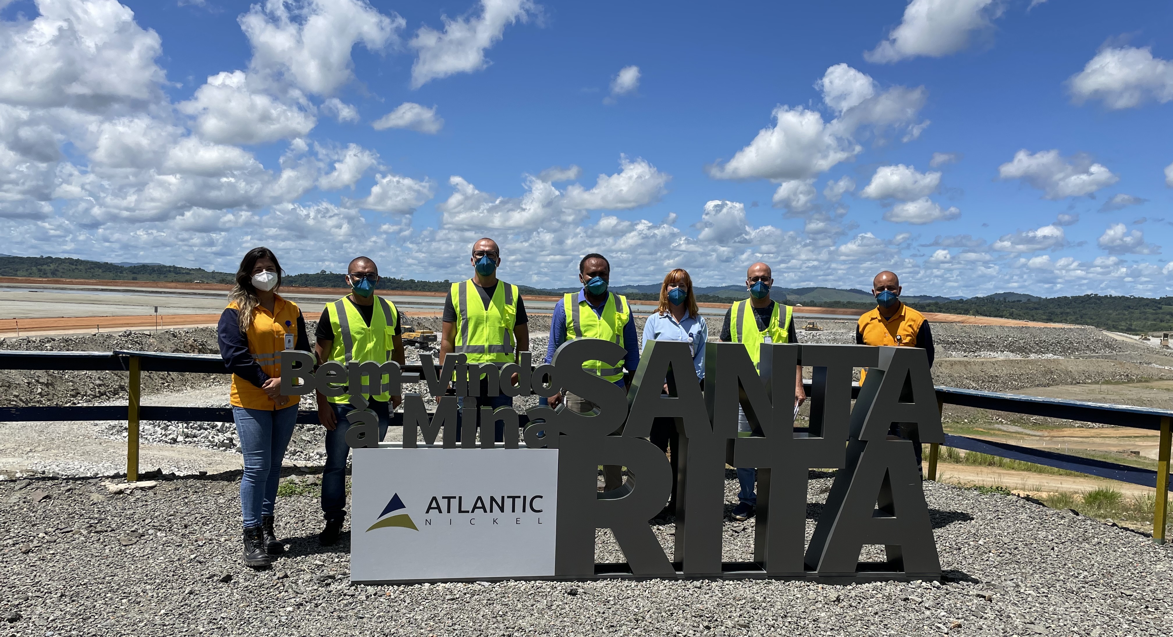 Atlantic Nickel recebe visita da imprensa local