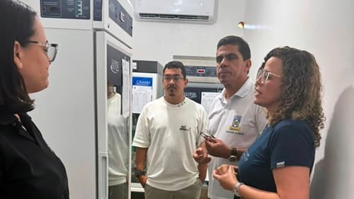 Ibirataia: Vigilância Epidemiológica recebe visita técnica para fortalecimento da Rede de Frio