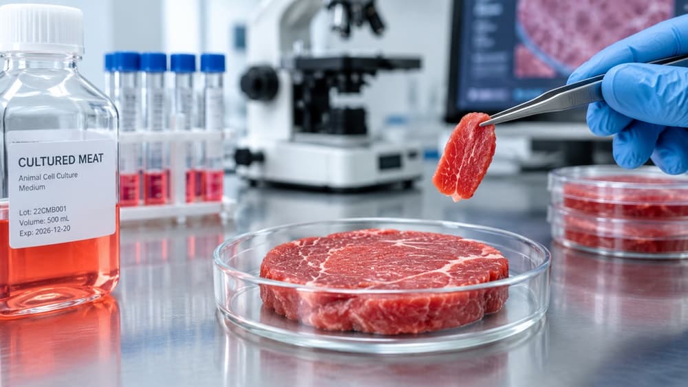 Carne de laboratório: especialistas avaliam riscos e desafios da nova tecnologia alimentar