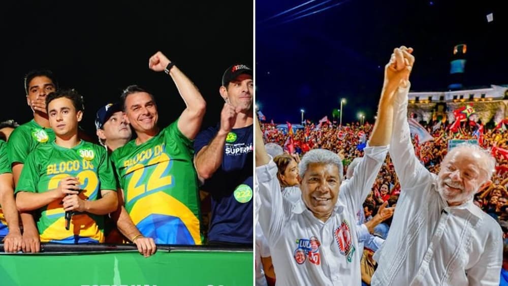 Pesquisa AtlasIntel aponta empate técnico entre Flávio Bolsonaro e Lula no segundo turno