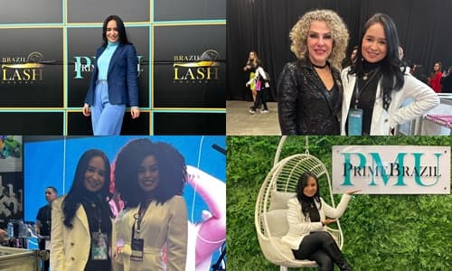 Ibirataia: Flávia Morgado participa do PMU PRIME: Congresso e Feira de Micropigmentação em São Paulo