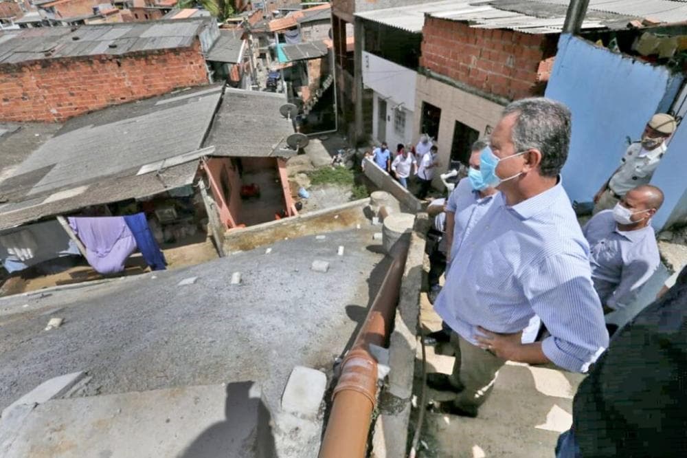 Rui entrega três novas contenções de encosta em Salvador; total de intervenções chega a 84